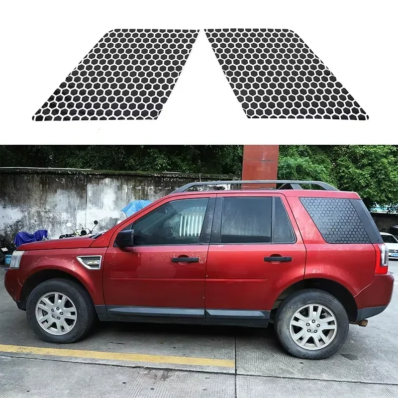 Car Engine Exterior Hood Decoration Cover Sticker Rear Side Window Decal for Land Rover Freelander 2 LR2 2007-2015 Accessories