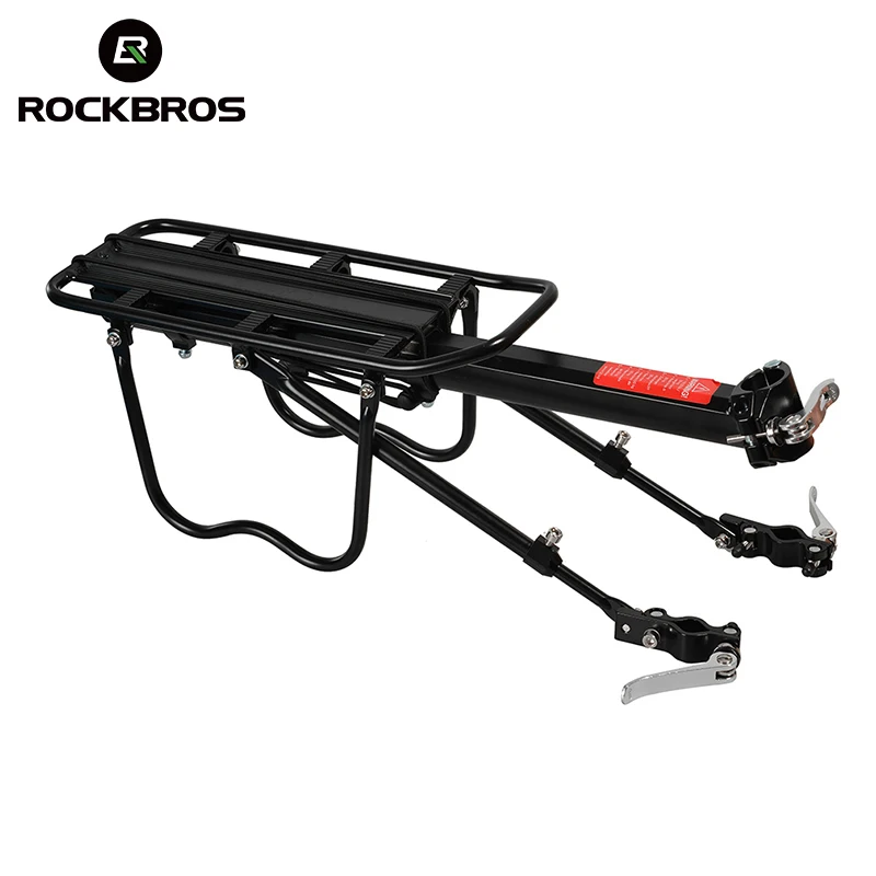 ROCKBROS Cycling Quick Release Bicycle Bike Rear Rack High Strength Aluminum Alloy MTB Bike Bicycle Carrier Holder Luggage Rack