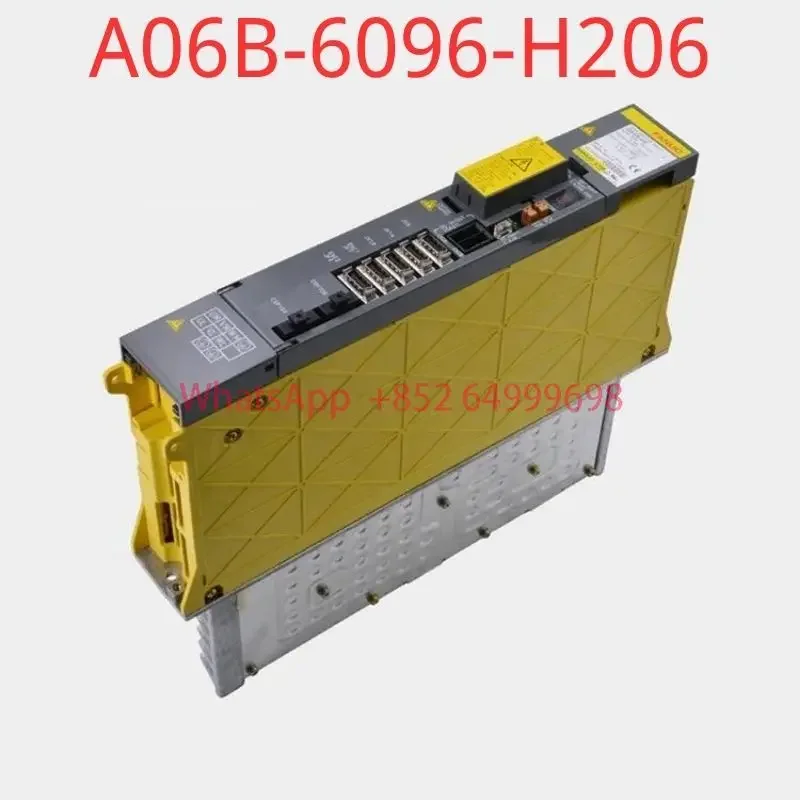 Second-hand test OK  A06B-6096-H206 100% Tested fanuc servo amplifier module A06B-6096-H206