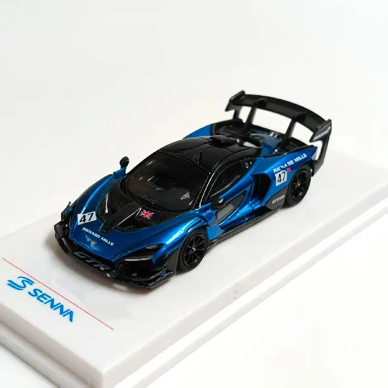 CM MODEL 1:64 Scale Senna GTR/720S GT3X Alloy Car Model Collection Display Ornament Toy Gift