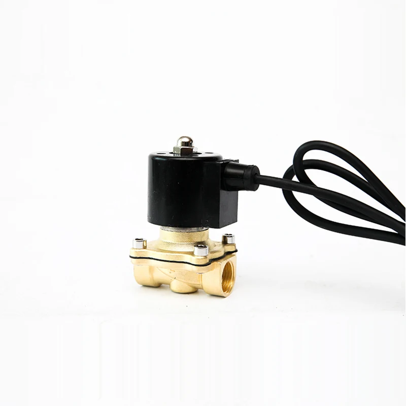 

1/2" Normally Closed Brass IP68 Waterproof Fountain Solenoid Valve 110V 24V 12V 24v Solenoid Valve For Underwater