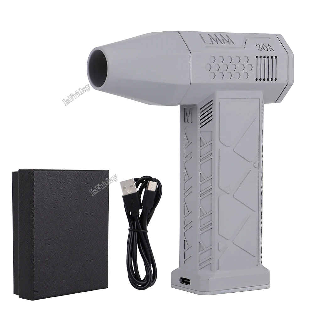 Motor sem Escova Portátil 130.000rpm Ventilador Violento Mini Turbo Jet Fan Velocidade do Vento 52 m s Ventilador de Duto Industrial Secador de Cabelo Jetdry