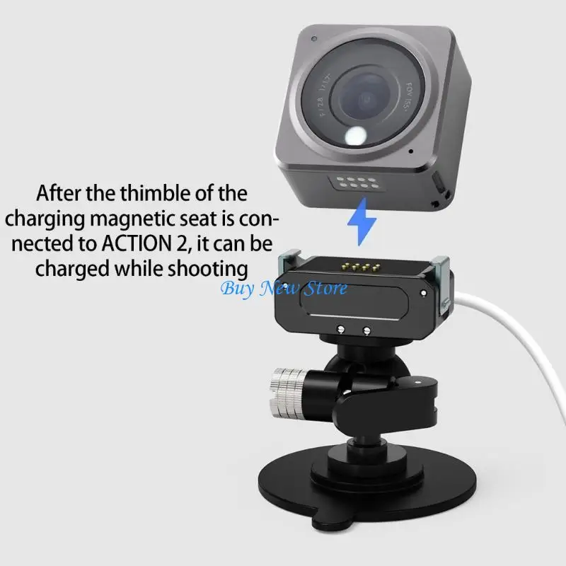 Giá đỡ đế hút phát hành nhanh từ tính 20CE cho máy ảnh hành động Khả năng tương thích phổ biến