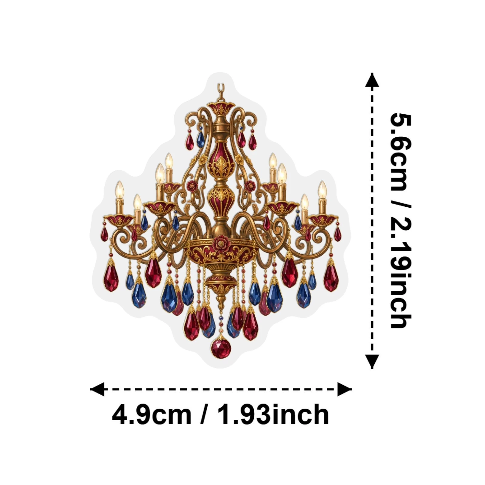 50 Pcs Vintage European Palace Style Small Items Stickers Waterproof PET Decals for Journal Laptop Phone Case Gift