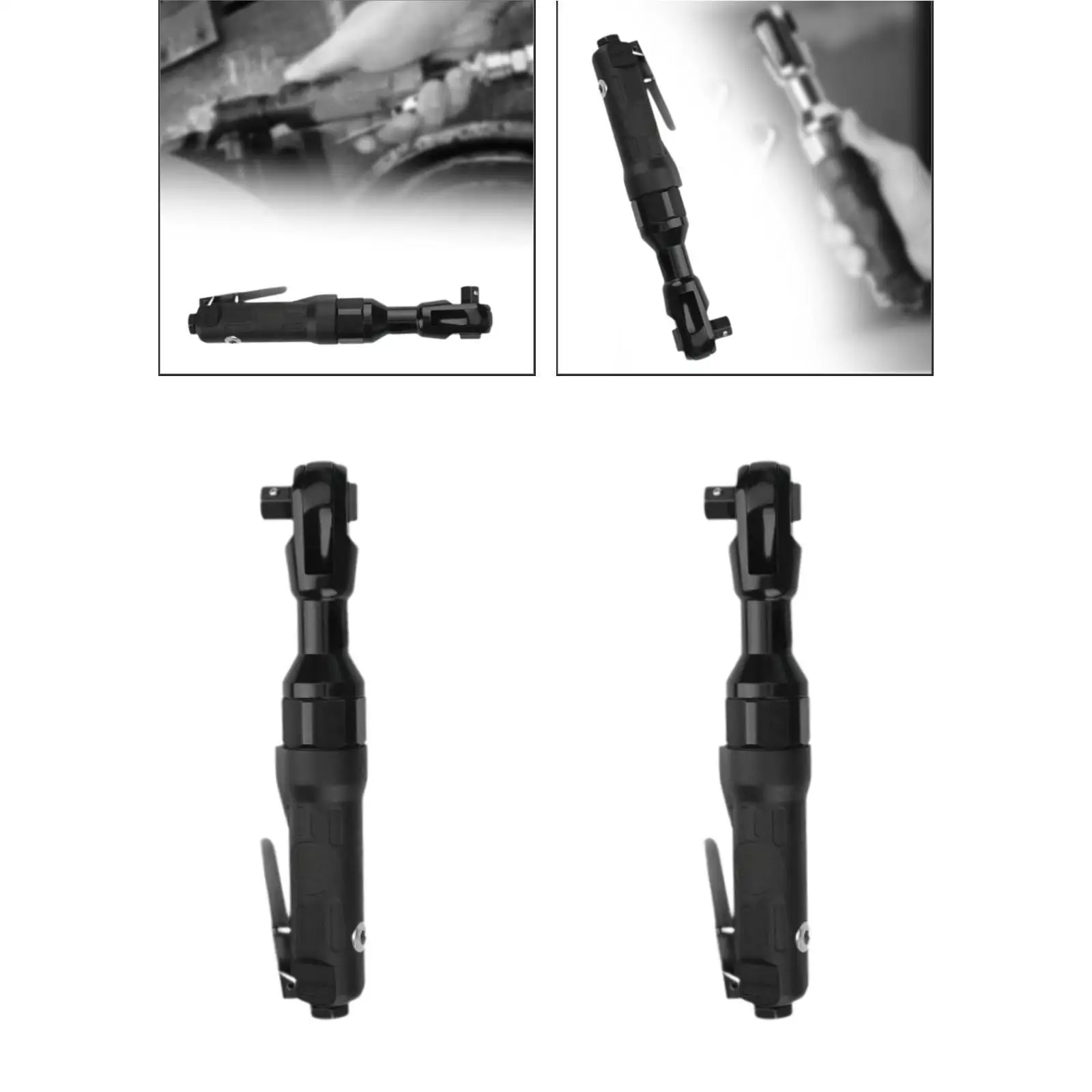 

Air Ratchet Wrench Multifunctional Auto Maintenance Comfortable Grip Steel Professional Pneumatic Ratchet Wrench Repair Tool