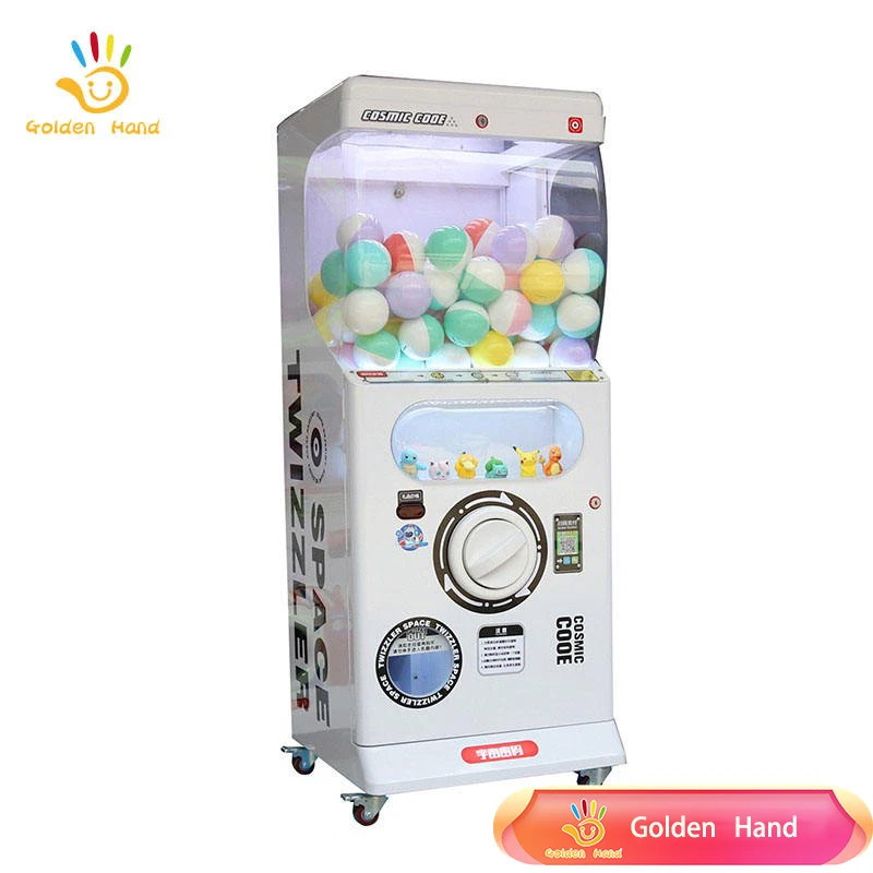 Cosmic Code Large Capacity Coin-Operated Indoor Crane Toy Amusement Capsul Machine High Quality LED Lighting Japanese English