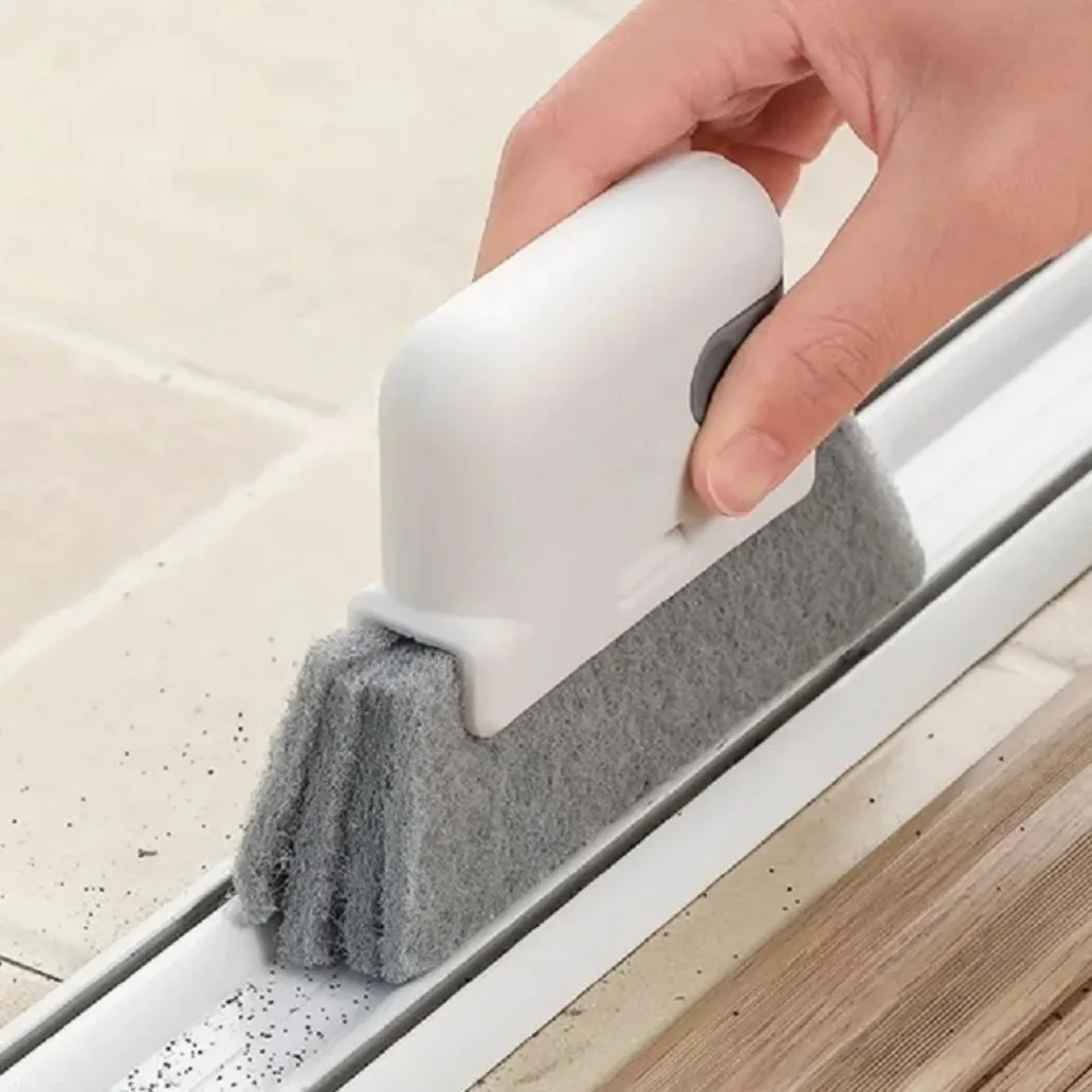 1/2Pcs Window Cleaning Brush Windowsill Groove Deadend Cabinet Crevice Brush Removable Household Multifunctional Cleaning Tools