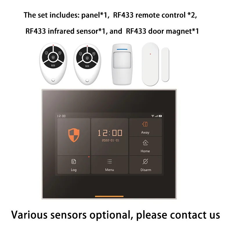 Glomarket المنزل الذكي Tuya 4g/GSM/Wifi إنذار أمان DIY نظام التحكم اللاسلكي في التطبيقات نظام إنذار أمان مضاد للسرقة #6