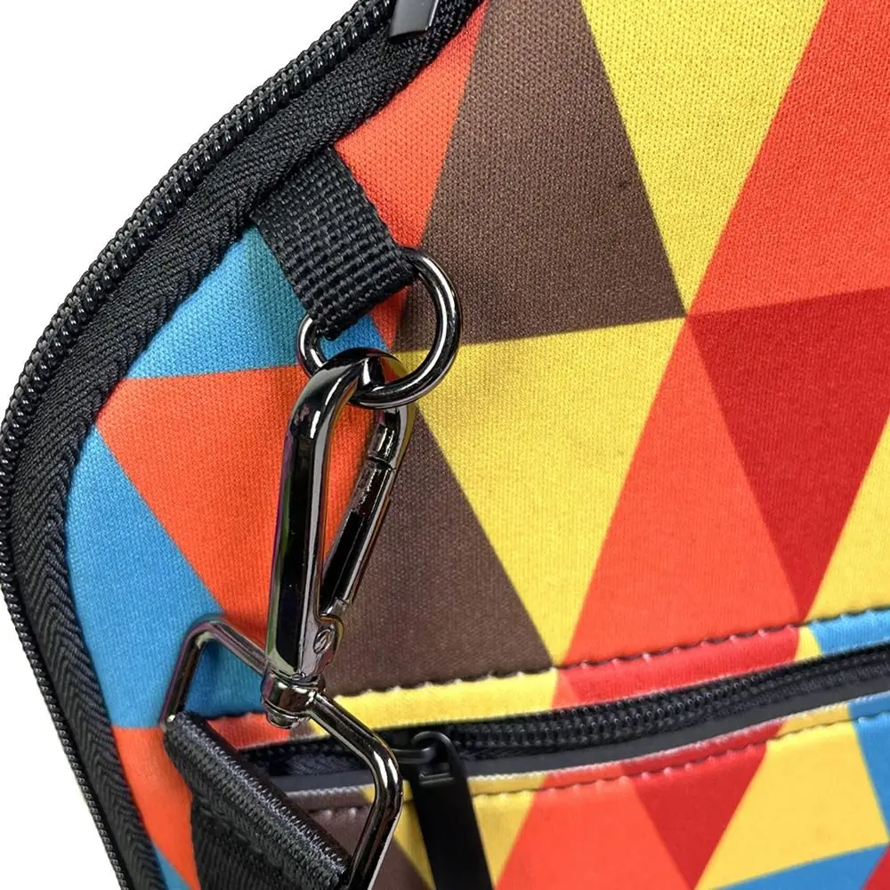 Neoprene Pickleball Racket Sleeve Zipper Holder Zipper Design Pickleball Paddle Covers Waterproof Single Shoulder Strap
