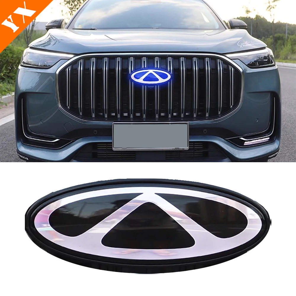 For Chery 8 PRO MAX 8 PLUS 7 PLUS 7 PRO MAX Omoda 5 LED Front Car Logo Decoration Front Logo Car Start Light At Night Controller