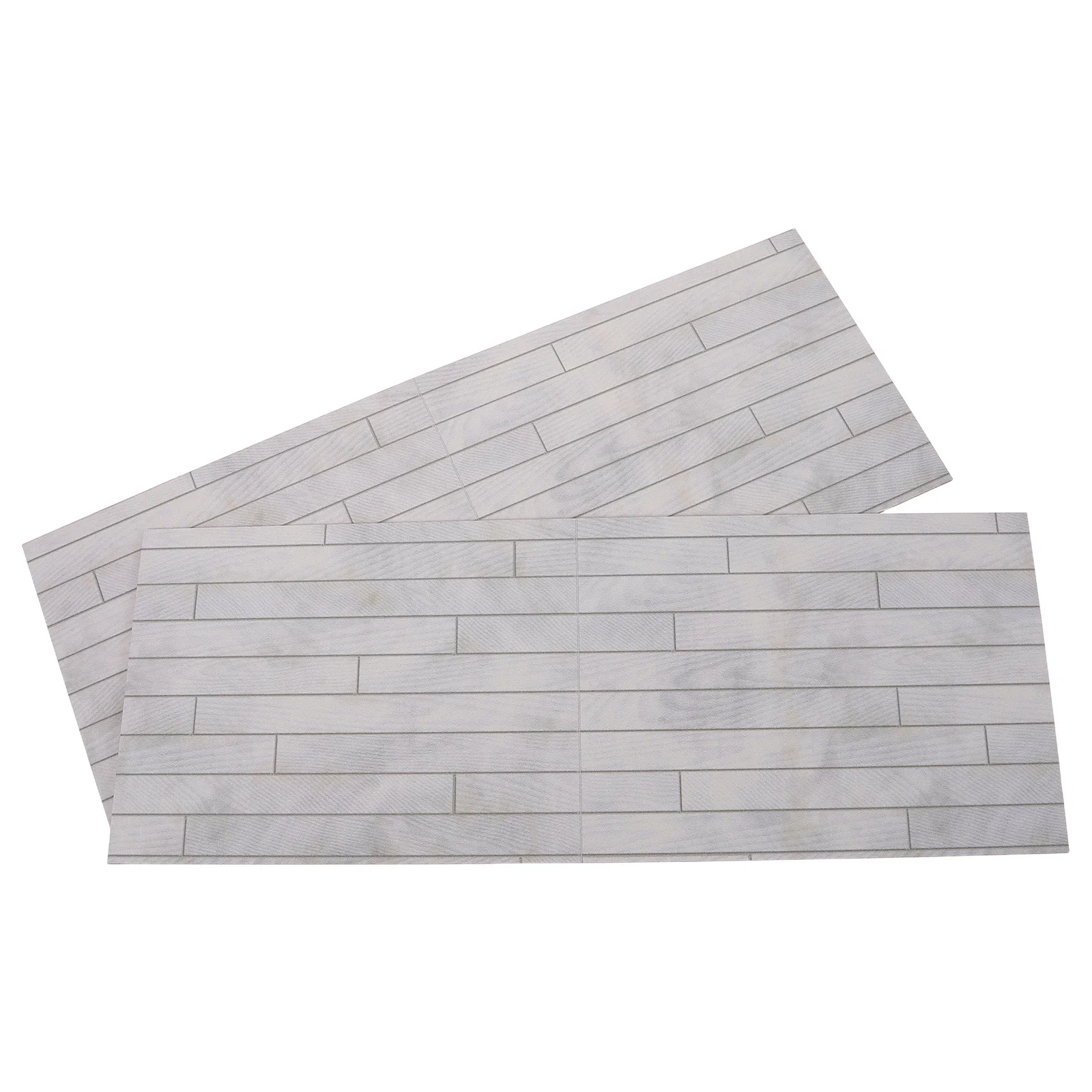 2Pcs Mini Floorboards Natural Texture Detailed Design Dollhouse Decor Flooring Sturdy Material Dollhouse Flooring