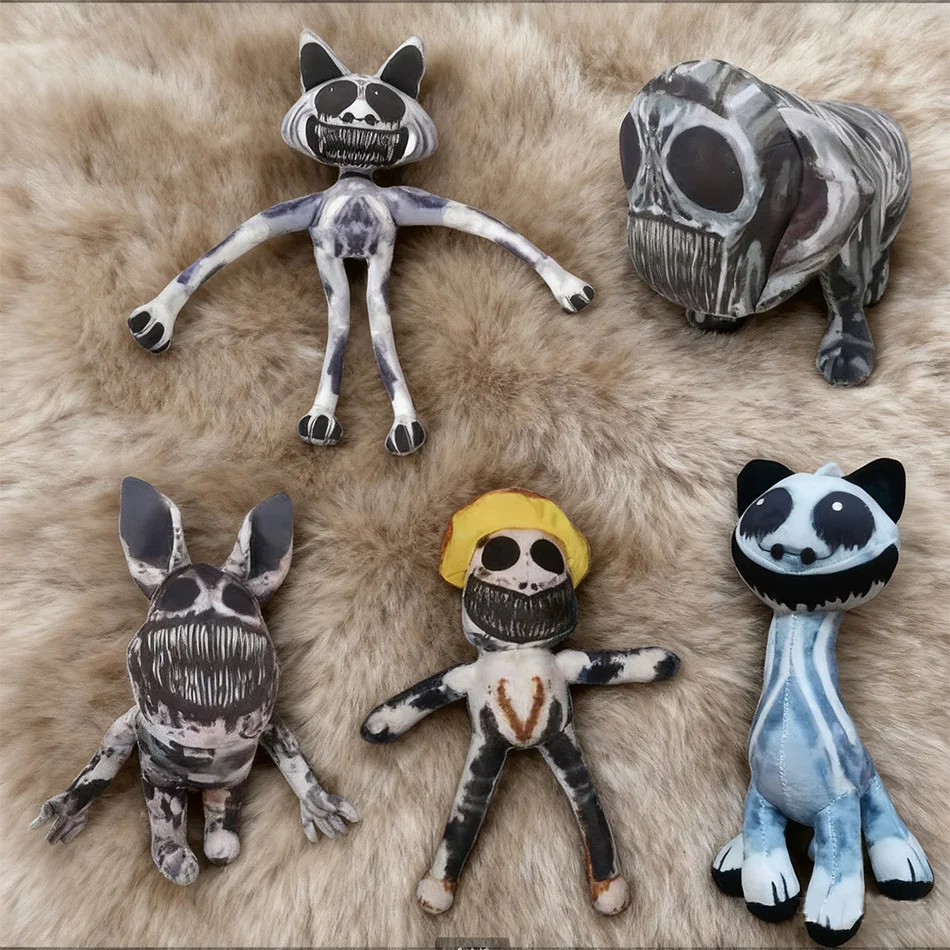 

New Cat ZOONOMALY Plush Doll Zoo Anomaly Plush Animals Stuffed Plushie Toy Figure Pillow Cosplay Cute Kids Fans Collection Gift