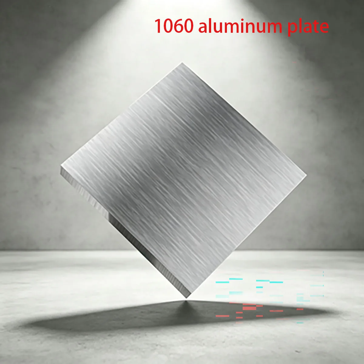 1060 Aluminum Alloy Sheet Plate, Solid Aluminum Square Block Round Bar Flat Strip Bus Bar, Custom CNC Machining Service, Cu