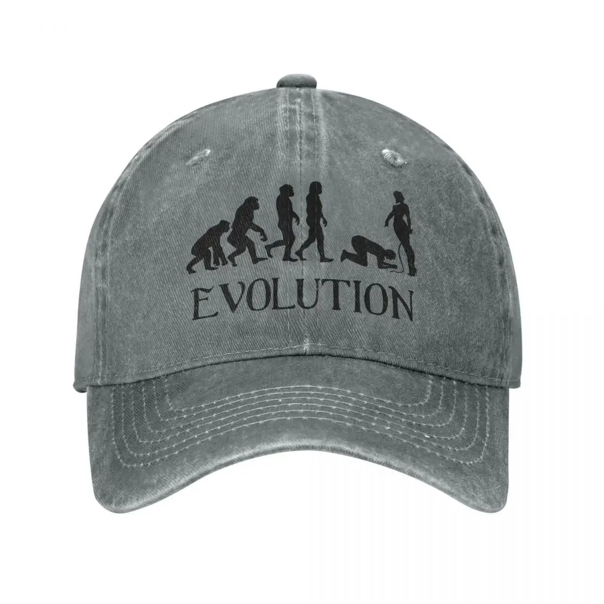 Femdom Evolution Fitted Scoop Unisex Style Baseball Caps Distressed Caps Hat Vintage Outdoor Running Sun Cap