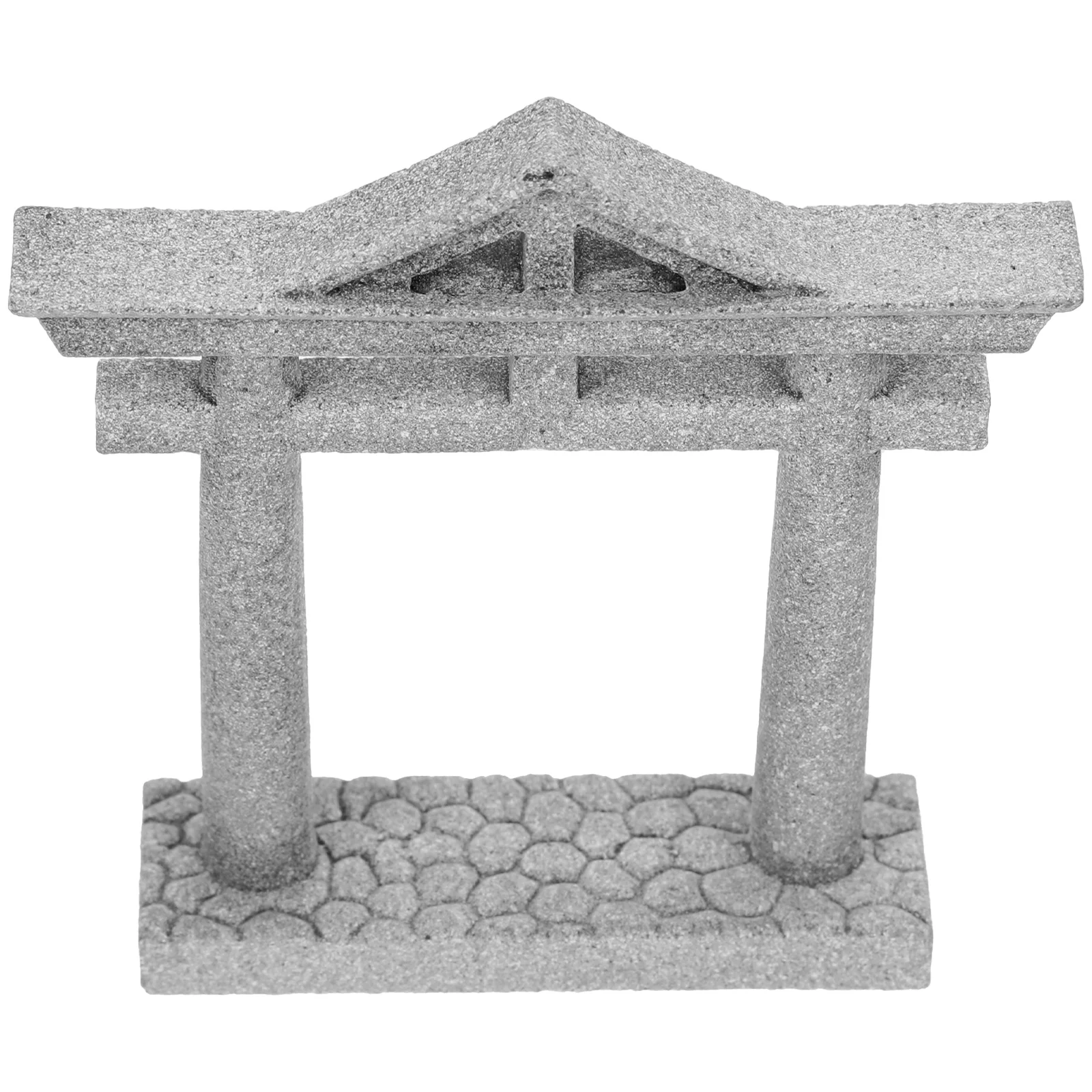 Garden Micro Landscape Torii Gate Decor Decoration Outdoor Ornaments Aquarium Prop Sand Table Decorations Decors Model for