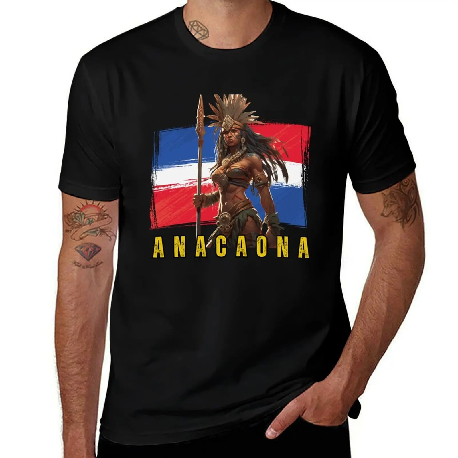 

Taino Heroes: Anacaona T-Shirt for a boy funny gifts funny costumes mens funny t shirts