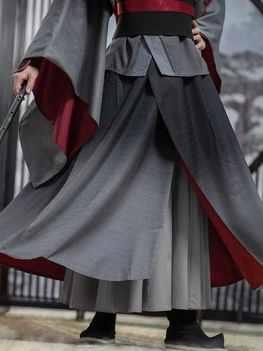 Wei Wuxian Cosplay Mo Xuanyu Costume Anime Grandmaster Of Demonic coltivazione Cosplay Mo Dao Zu Shi gioco di ruolo Costume da uomo