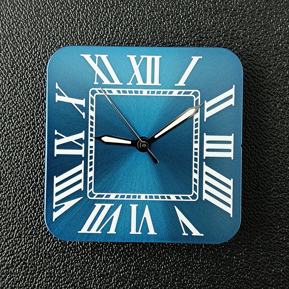 NH35 dial square dial watch dial Roman numerals men's watch dial suitable for NH35 movement watch accessories