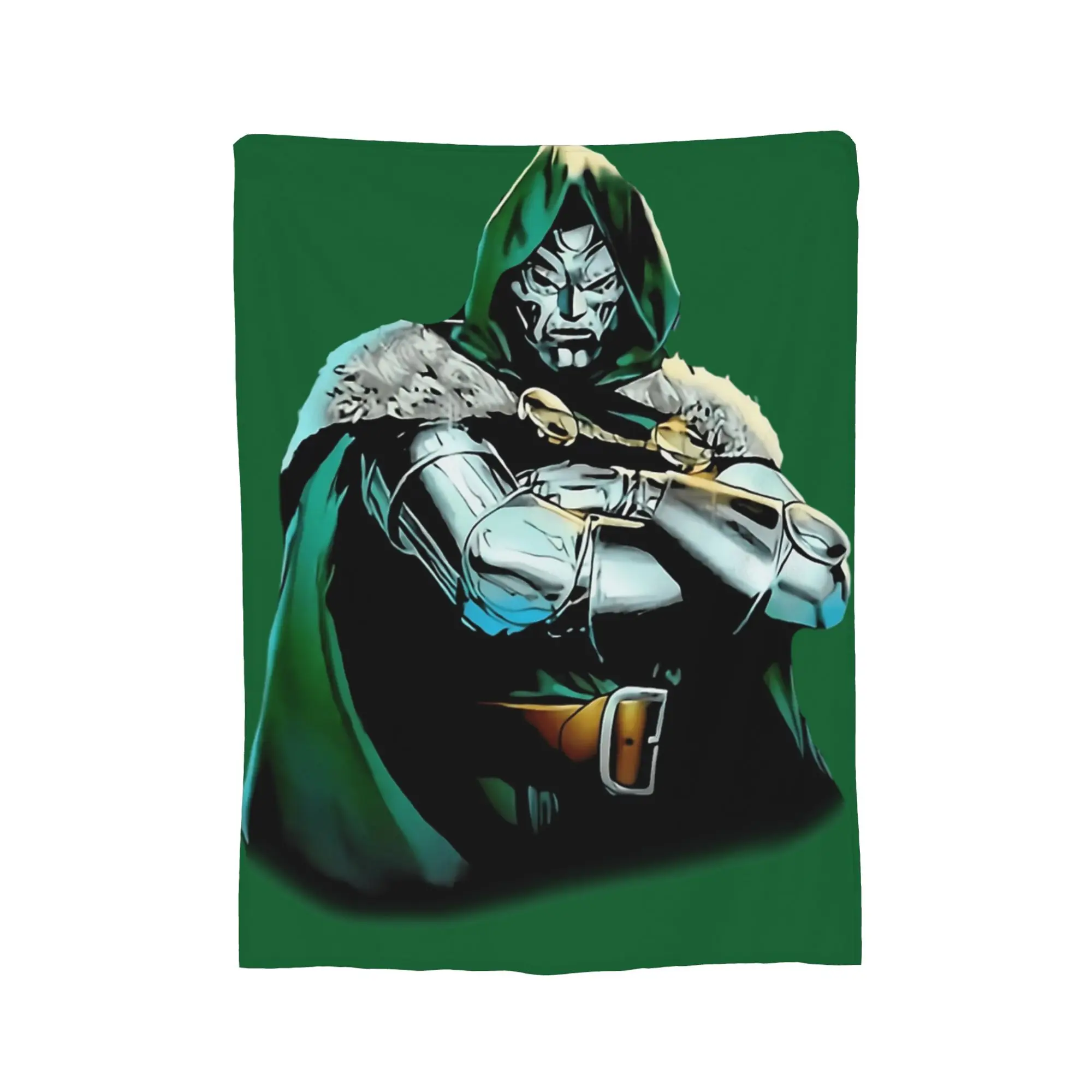 Vintage Dr Dooms The Ultimate Villains Gift Fuzzy Blanket Throw Blankets for  Sofa Bedding Lounge 200x150cm Plush Thin Quilt