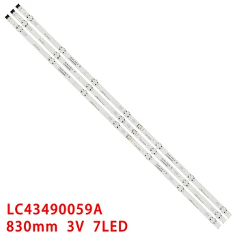 Taśma LED 7lamp do LG innotek 17Y 43inch_ A-Type 43LJ61_FHD_L 43UJ630V 43UJ634V-ZD 43LJ594V-ZA HC430DUN NC430DGG-AAFX3 43LJ634V