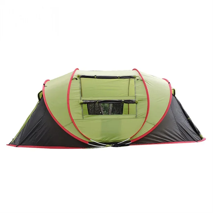 3-4 People Open A Quick Camping Tent Portable Throw Tent Spring Summer Tent