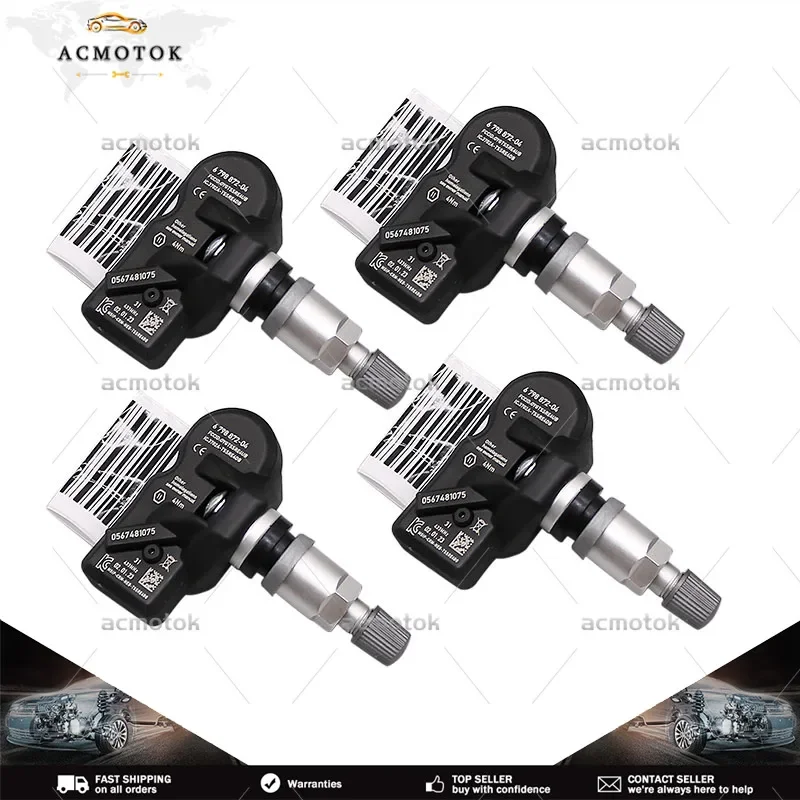 

6798872 Tire Pressure Sensor 433Mhz 36106798872 For Alpina XD3 BMW 5-Series [F10] X1 [E84] X4 [F26] Mini Mini Roadster [R59]