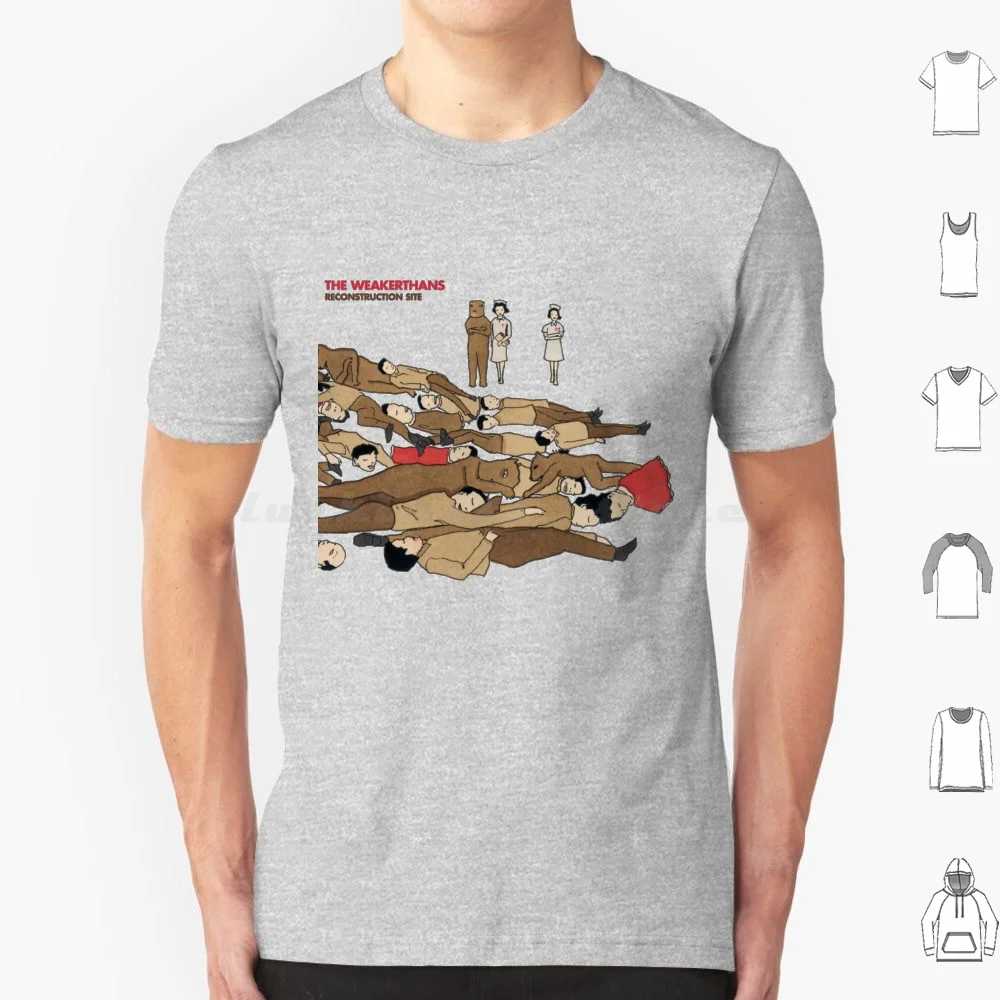 Reconstruction Site T Shirt Big Size 100% Cotton Weakerthans Music Album Record Vinyl Band Artist