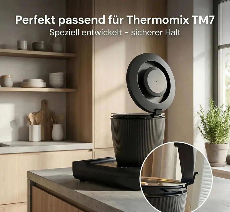 Clip de verrouillage pour couvercle Thermomix TM7, sécurise l'attache du couvercle de mélange, évite les désordres et les déversements, accessoire de sécurité facile à utiliser