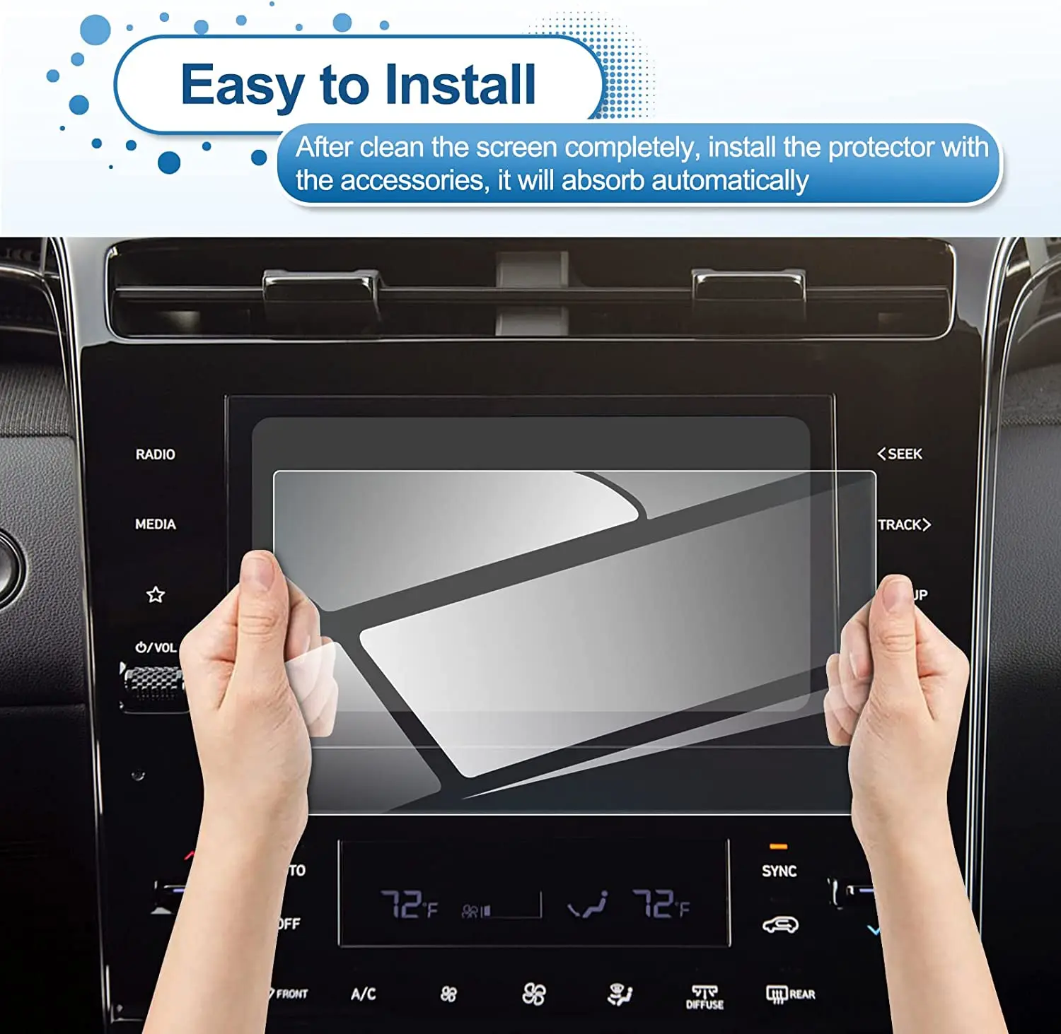 Защитная пленка для экрана из закаленного стекла для Hyundai Tucson NX4 /Santa Cruz, 8-дюймовая внутренняя радионавигация, Автомобильная GPS-навигация Защитная пленка для экрана из закаленного стекла для Hyundai Tucson NX4 /Santa Cruz, 8-дюймовая внутренняя радионавигация, Автомобильная GPS-навигация