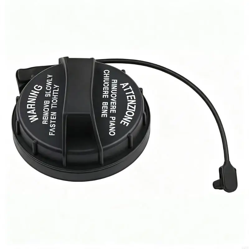 D5BE Single Spare Filler Cap Replacement, Black Plastic Cap with Part Number 3101025300 for Routine Service