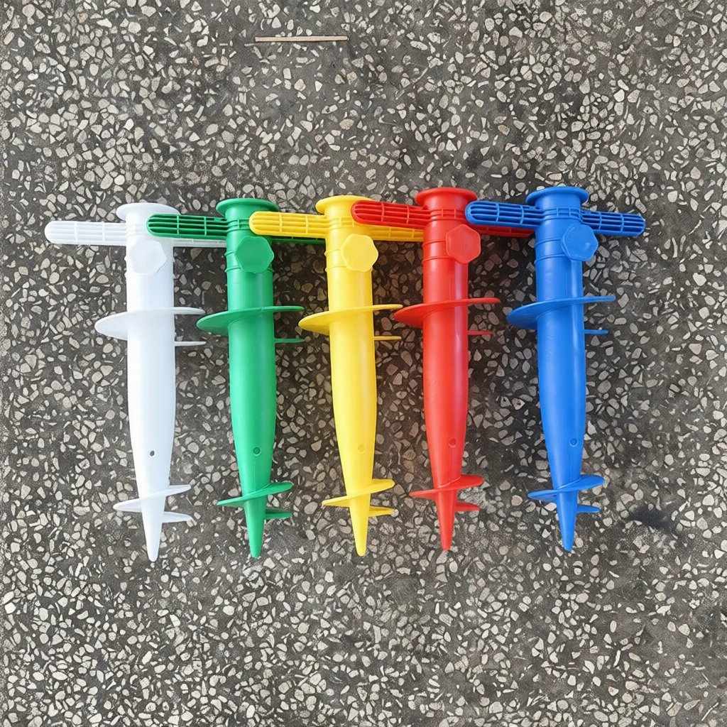 Outdoor Garden Canopy Gazebo Tent Foot Plastic Pegs Stability Anchor Patio Awning Shelter Base Support Fixation Hardware