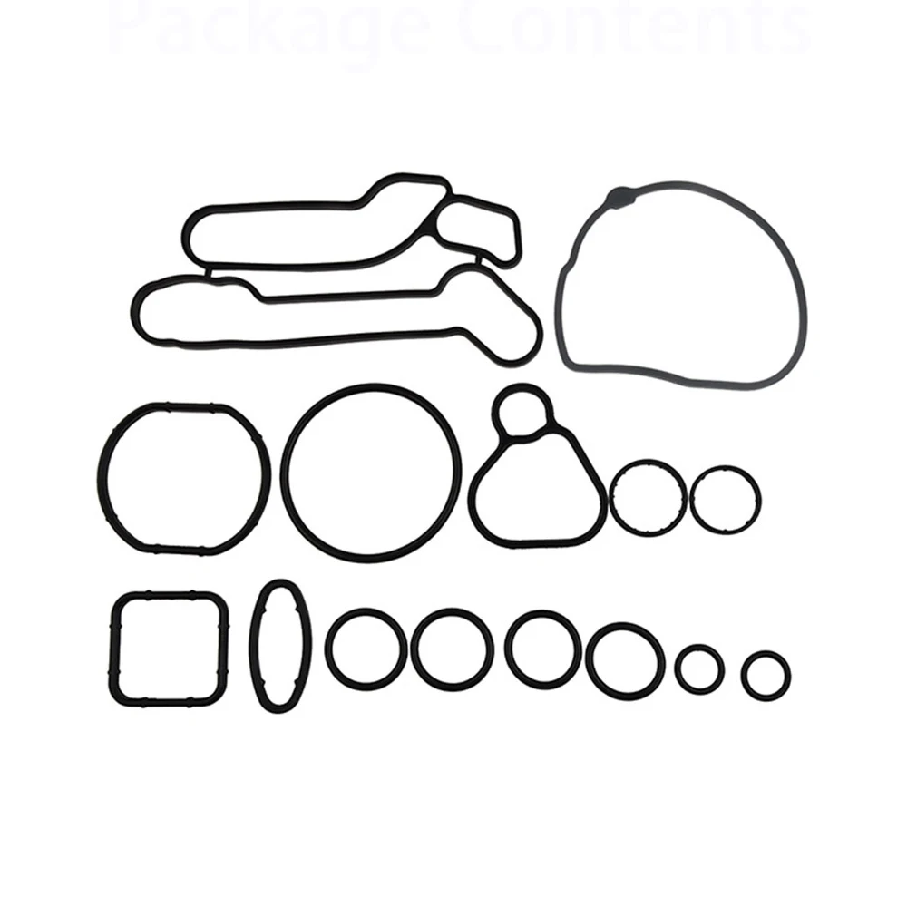 

Комплект уплотнений для корпуса масляного фильтра для CHEVROLET AVEO 2009-2011 55353321,55354071, 15 шт.