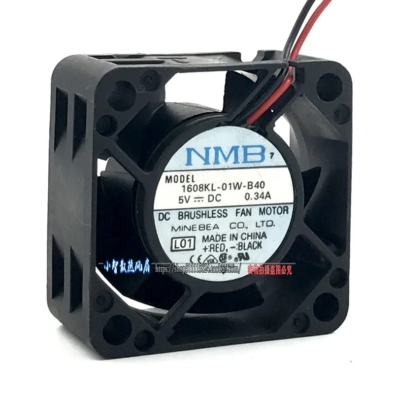 ORIGINAL 1608KL-01W-B40 5V 0.34A 4020 40*40*20mm NEW COOLING FAN RADIATOR