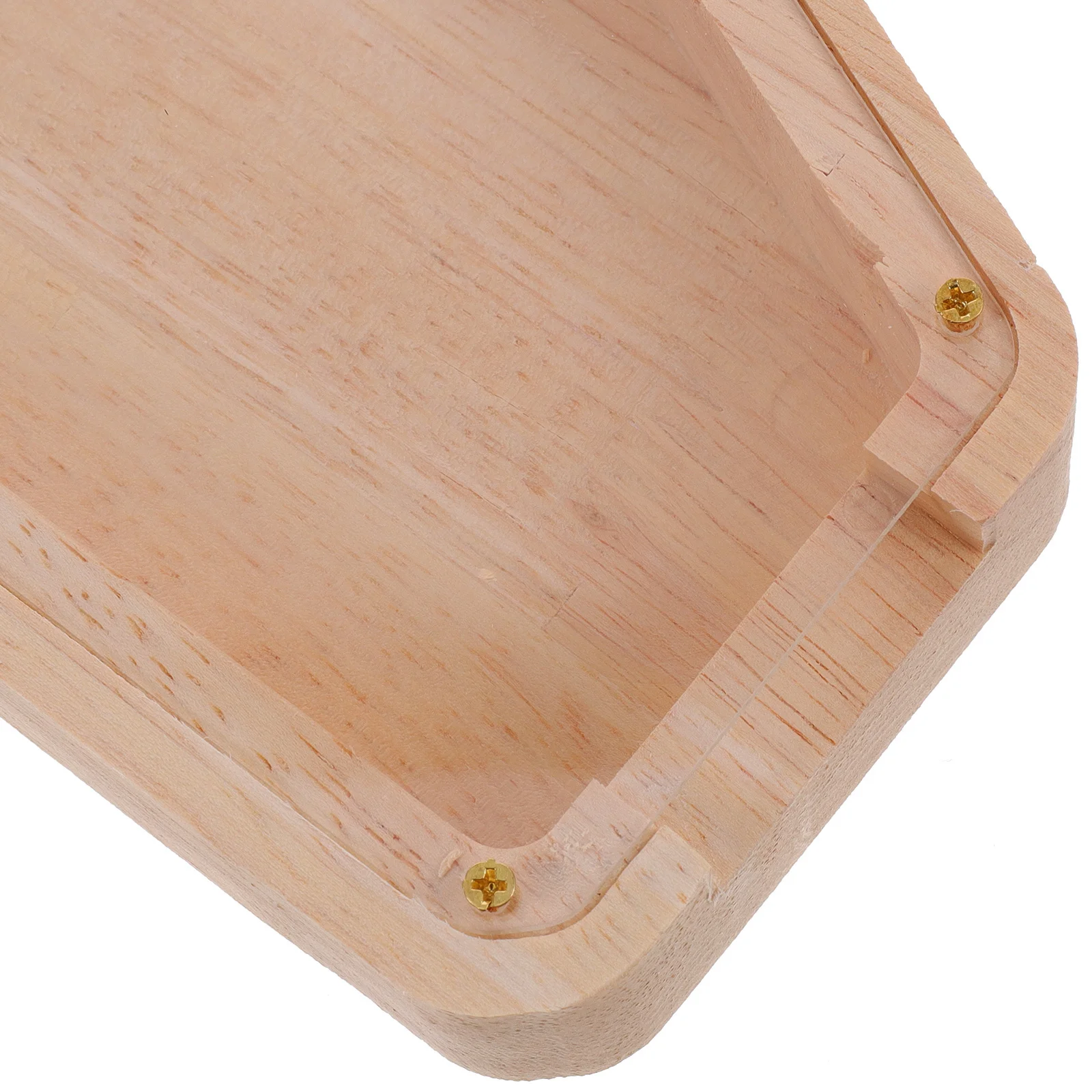 透明な木製貯金箱 多機能貯金箱 子供用クリエイティブコインバンク ホームデコレーション デスクトップ貯金ジャー