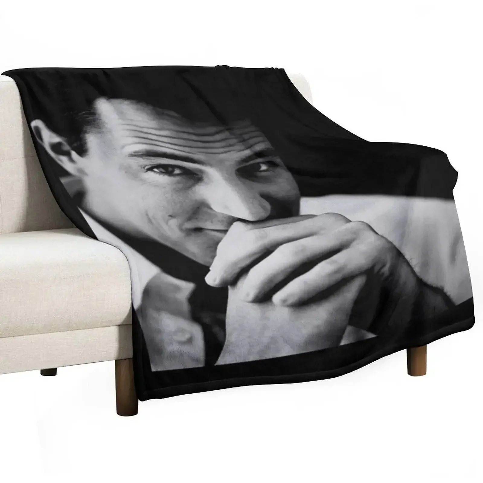 Matthew Perry Throw Blanket Cozy Napping Blanket Gift for Mom Dad