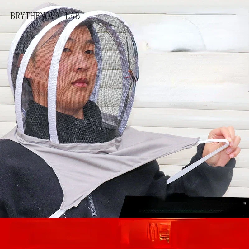 Bee Hat Thickened Anti Bee Hat Face Mask Special Definition High Face Mask Beekeeper Protective Full Set Beekeeper