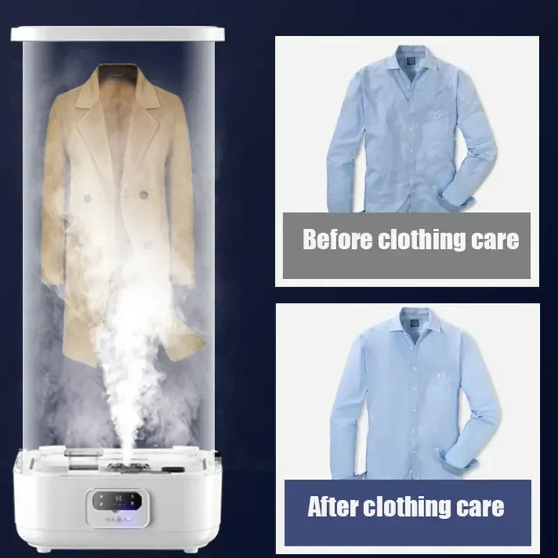 Full Automatic Steam Clothing Care Machine Household Clothes Dryer Drying Ironing Machine Convenient Hanging Ironing Machine