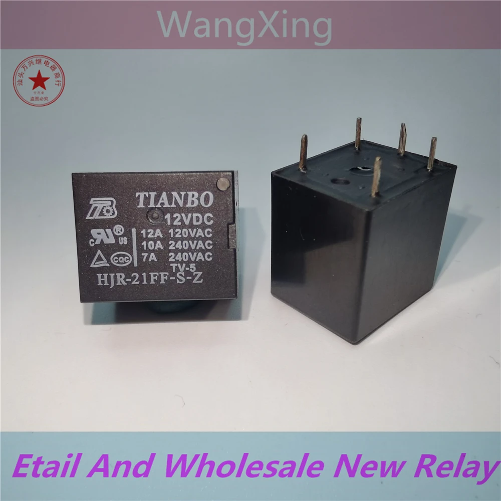 

HJR-21FF-S-Z HJR-21FF-S-H 5VDC 12VDC 24VDC Electromagnetic Power Relay 4 Pins 5 Pins