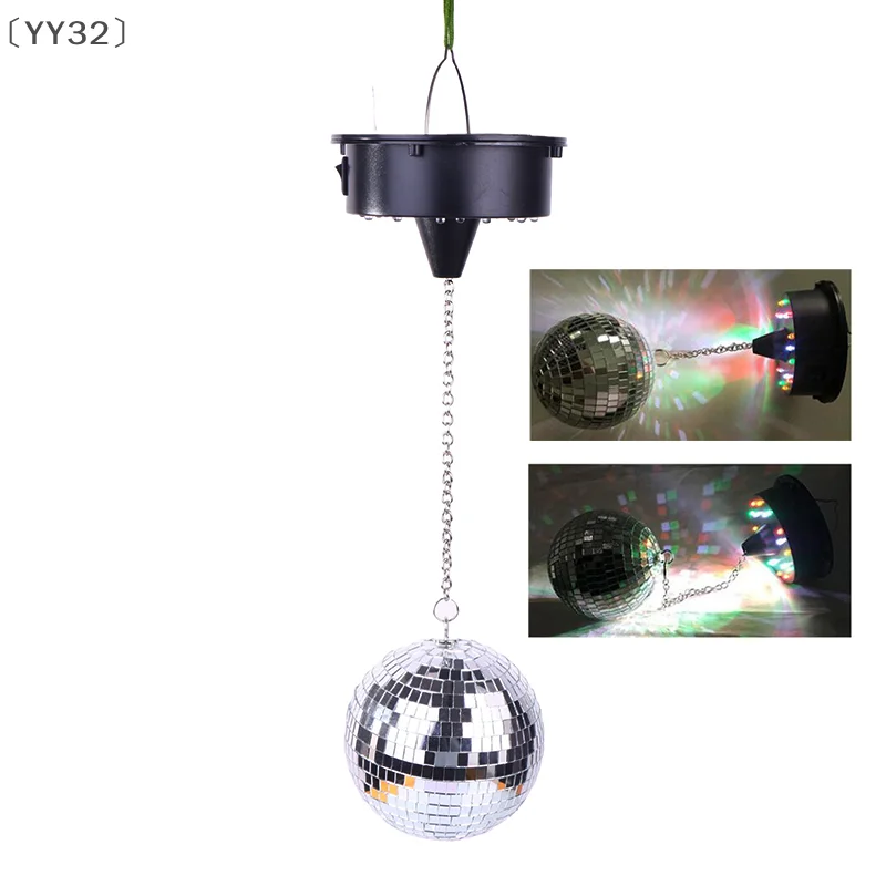 

〔YY32〕1 Piece DIY Decoration Disco Ball Rotating Motor 5RPM Battery Powered Mirror Ball Motor Ball Christmas Party Supplies
