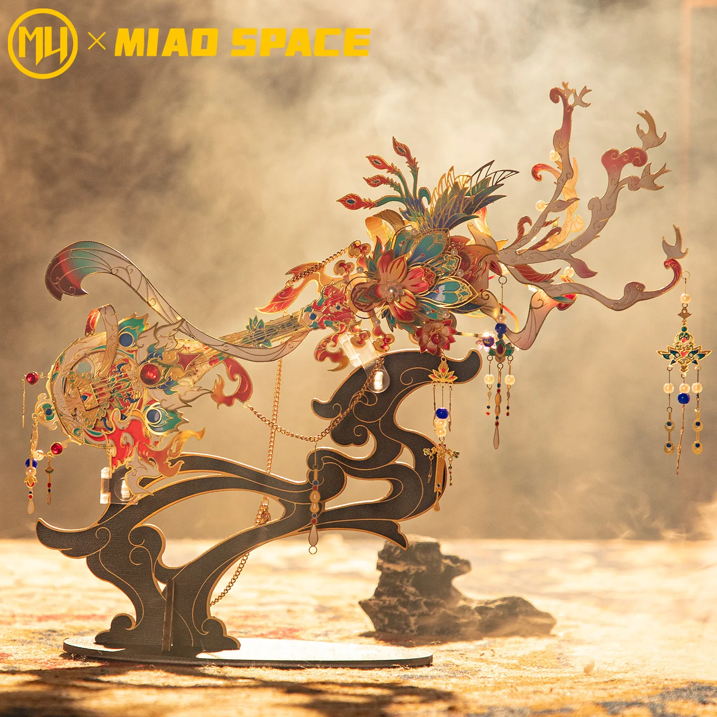 MU Xian Huang 3D Stylus 3D Metal Puzzle Handmade DIY Puzzle Toy Desk Office Decoration Stress Relief Gift for Girlfriend Birthda
