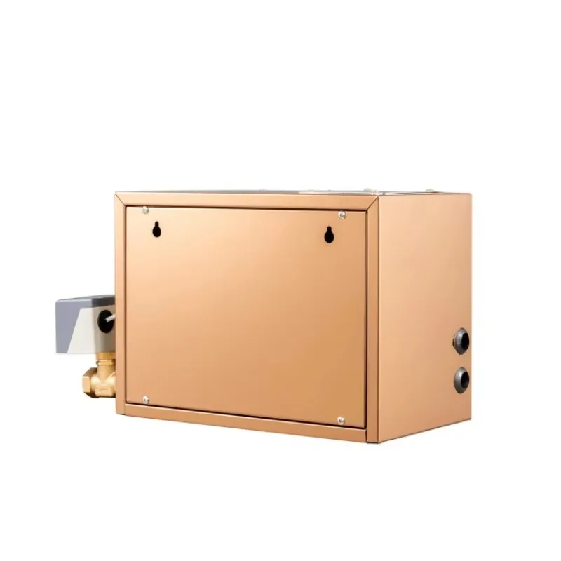 Luxury electric hammam steam generator for wet steam spas with power from 12kw to 21kw for residential and commercial use