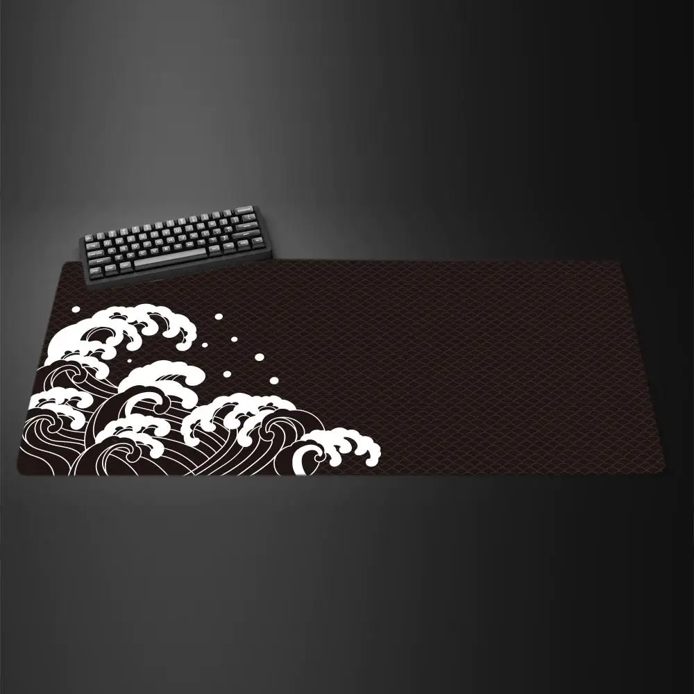 Wave Series Mouse Pad 900x400MM Large Gaming Mousepad Keyboard Gamer Rubber Anti-wrinkle Anti-Slip Bottom Desk Mat