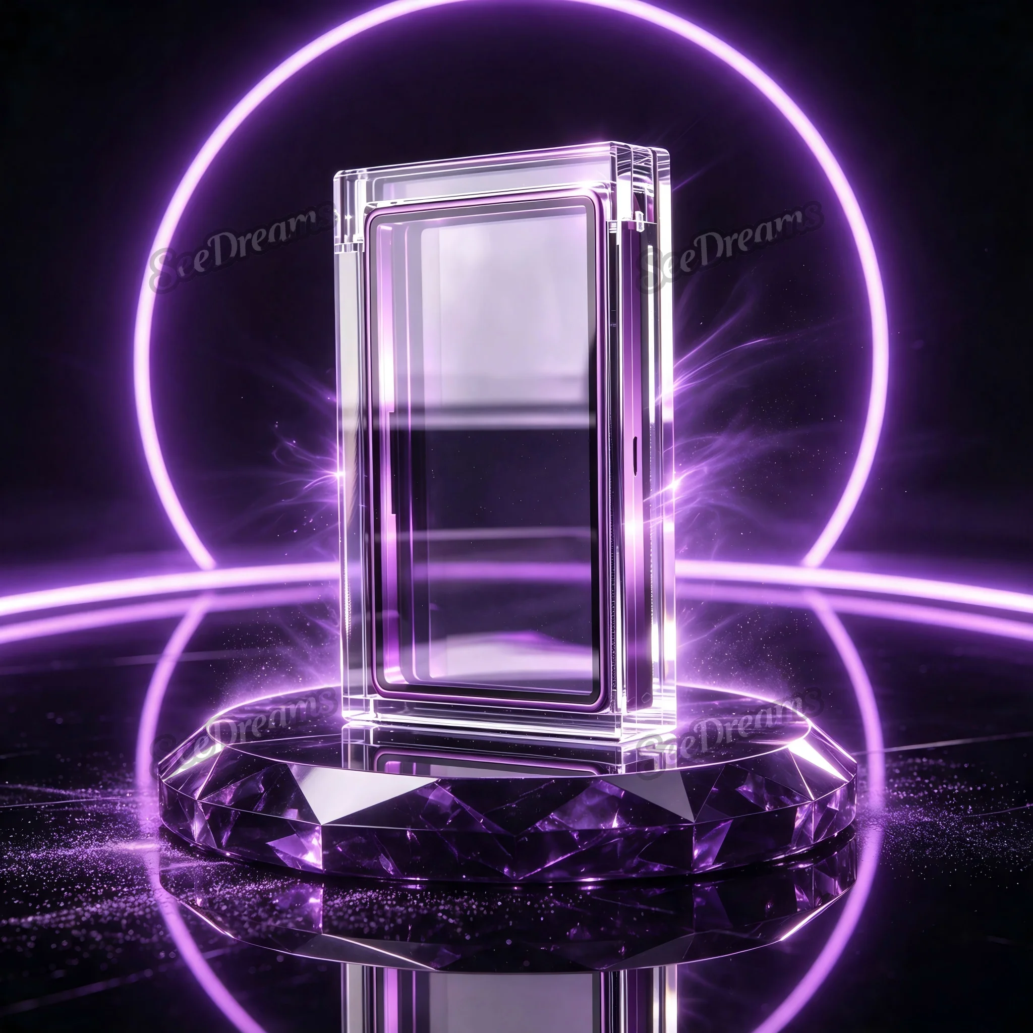 Magnetic Multicolor Gradient Aluminum Alloy Trading Card Holder, Anti UV Metal Protective Case For 35PT PSA CGC Graded Cards, Ho