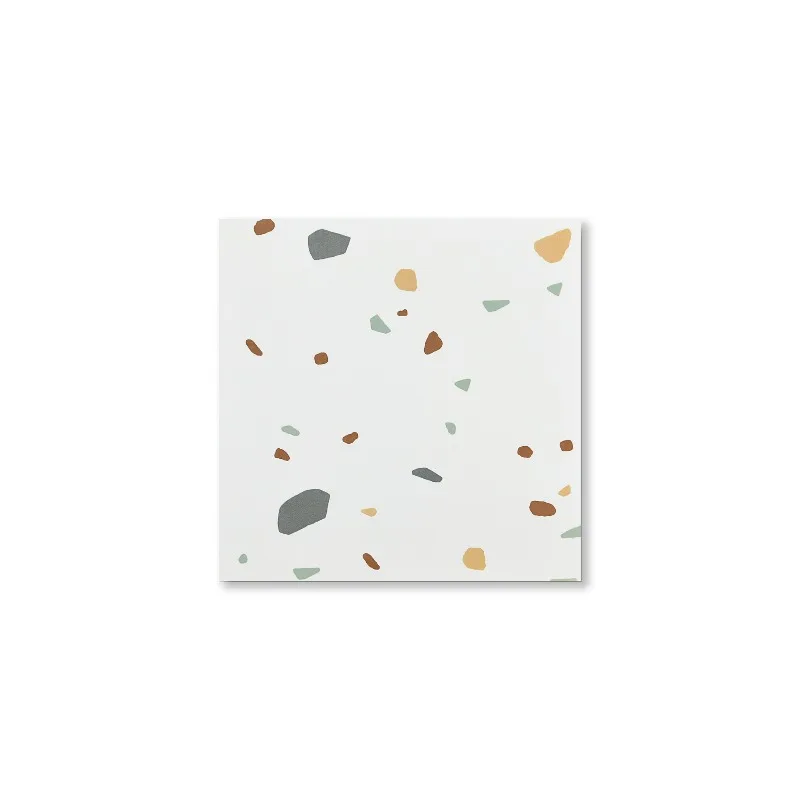 Matte terrazzo tiles 300x300 color for living room, dining room, bathroom, clothing store, wear-resistant floor tiles,