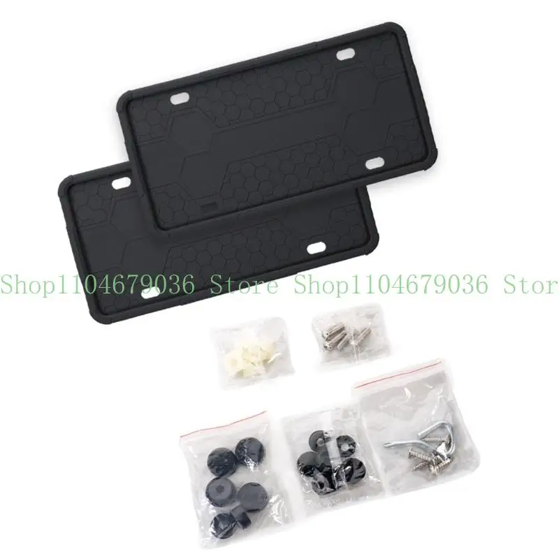 652F Weatherproof Multiple Color Vehicle Registration Plate Holder for Us Models
