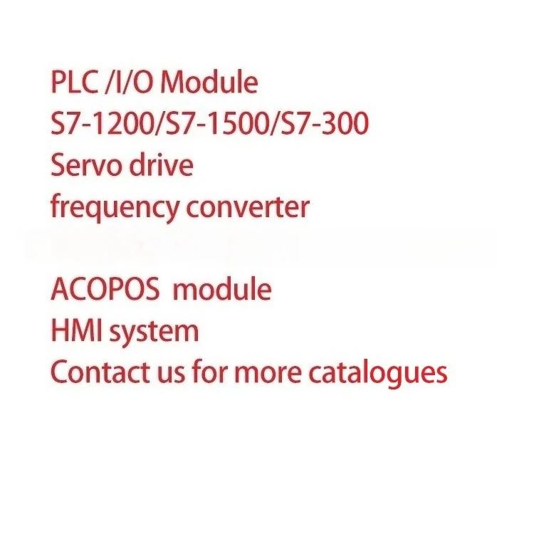 

100% New Original Plc Programable Plc Module Plc Pac And Dedicated Controllers 6SL3120-1TE23-0AC0