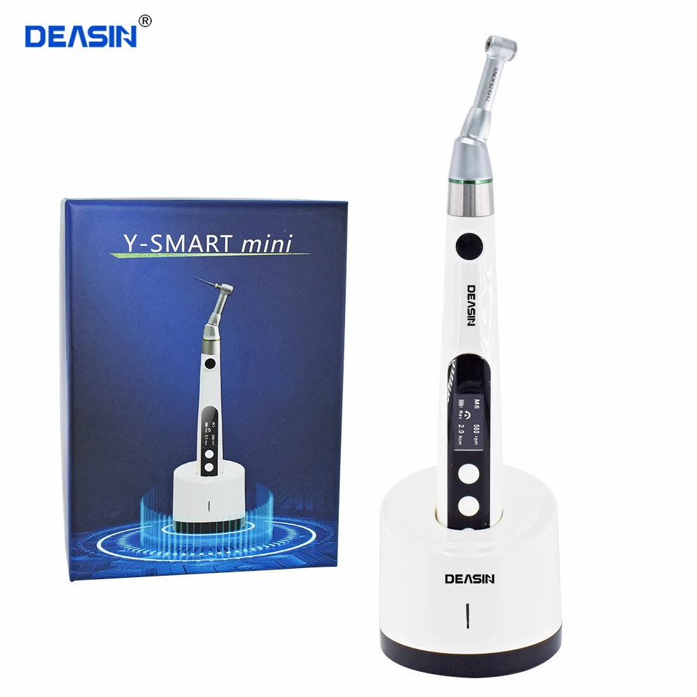 

Dental Wireless Endo Motor Smart with LED Lamp 16:1 Standard Contra Angle Endodontic Instrument Root Canal Therapy Tool