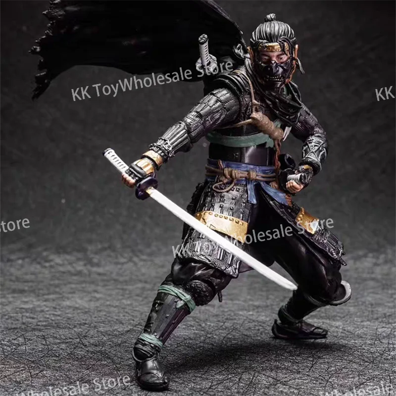 Jin Saki Spin Master Ghost Of Tsushima Amine Action Figure Toys 1/12 Collector'S Series Figurine Decoration Kids Toy Customized