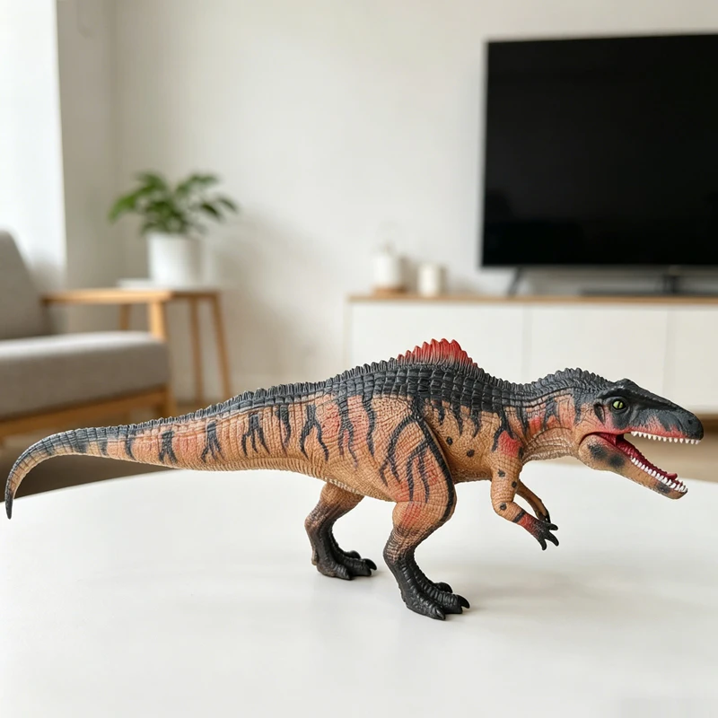 Juguetes Realistas de Dinosaurio Giganotosaurio con Mandíbula Móvil, Figuras de Acción Educativas para Niños, Regalo Perfecto para Navidad y Pascua