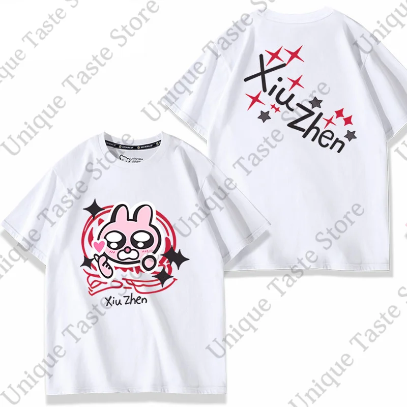 ‌Identity Ⅴ T Shirt Cartoon Fashion Cute Demi Bourbon Same Print T-shirt High Quality Comfortable Cotton Short Sleeve Tee Tops